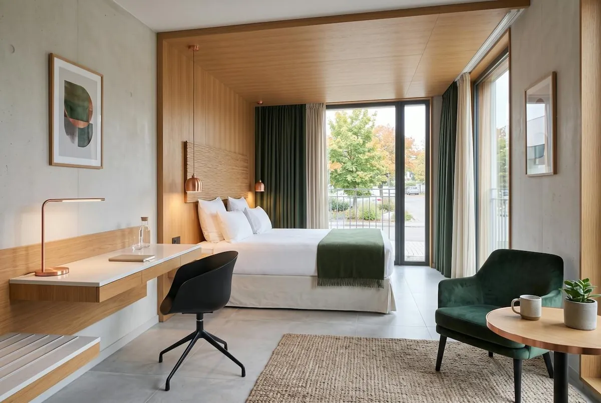 Chambre Supérieure — la chambre Supérieure et son coin salon